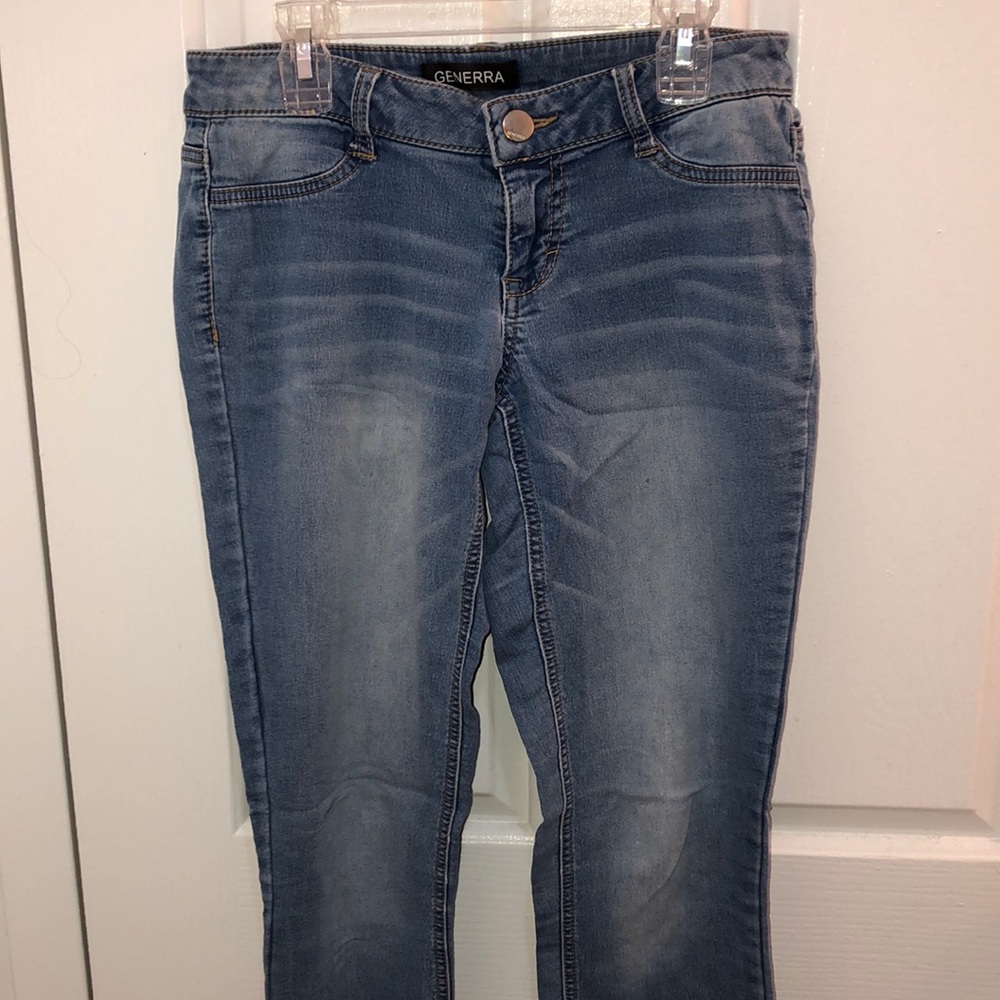 Light Wash Skinny Jeans